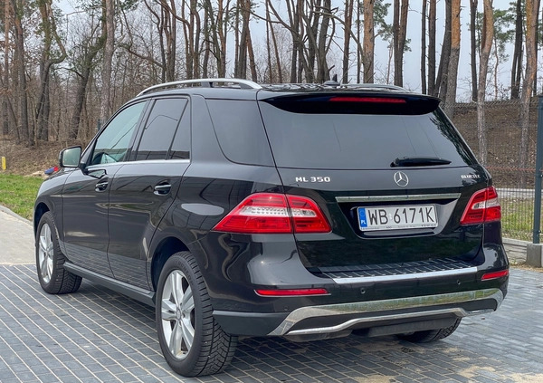 Mercedes-Benz ML cena 115000 przebieg: 213000, rok produkcji 2014 z Warszawa małe 46